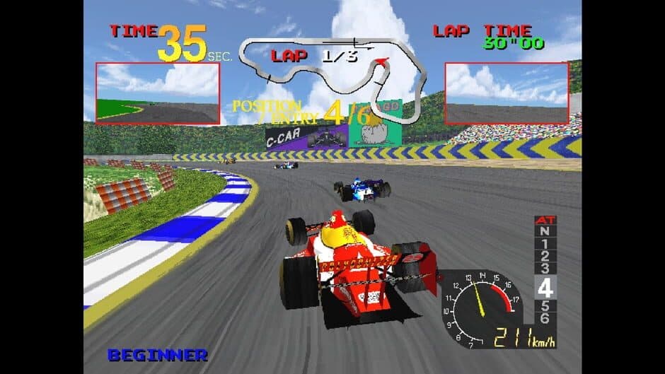 Скриншот 2 из Arcade Archives 2: Ace Driver