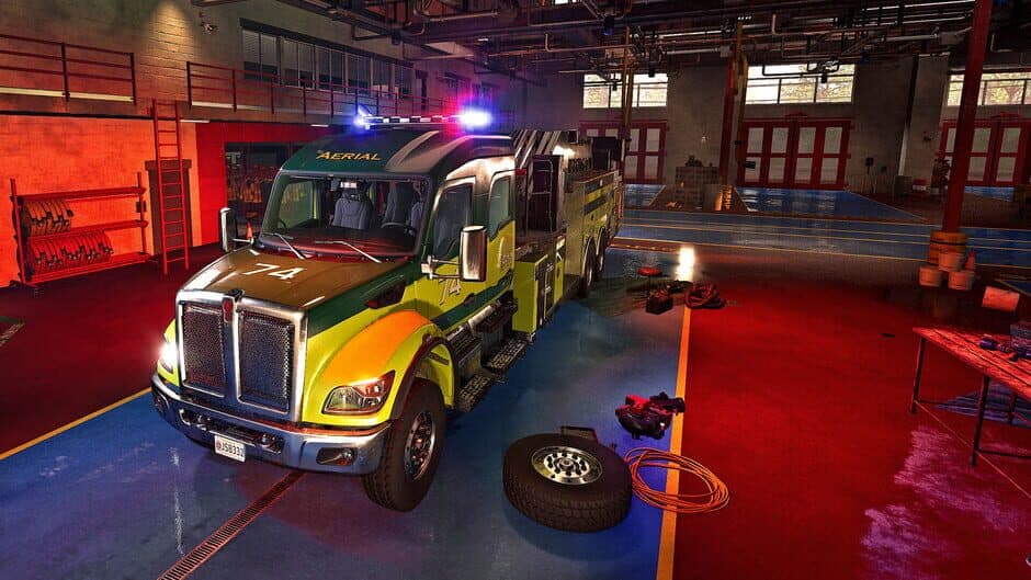 Скриншот 2 из Firefighting Simulator: Ignite - Kenworth Fire Truck Pack