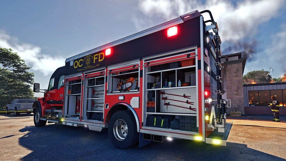Скриншот 4 из Firefighting Simulator: Ignite - Kenworth Fire Truck Pack