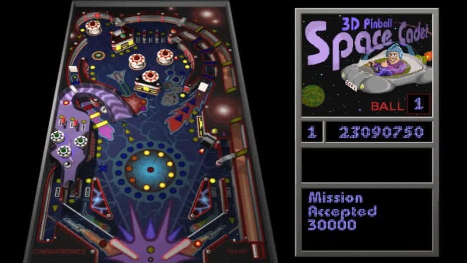 Скриншот 1 из 3D Pinball: Space Cadet