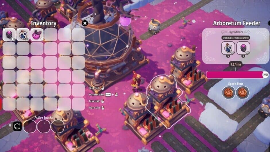 Скриншот 2 из Oddsparks: An Automation Adventure - Deluxe Edition