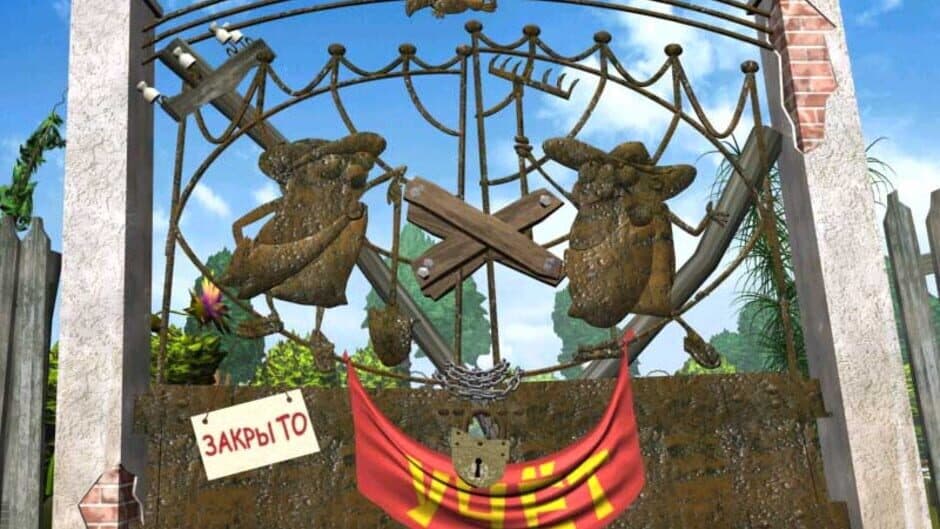 Скриншот 4 из Pilot Brothers 3D: The Case of the garden pests