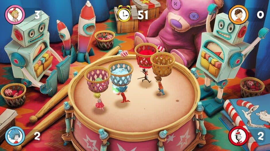 Скриншот 1 из The Cat in the Hat: Rainy Day Mayhem