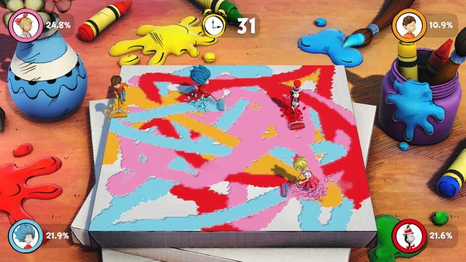 Скриншот 6 из The Cat in the Hat: Rainy Day Mayhem