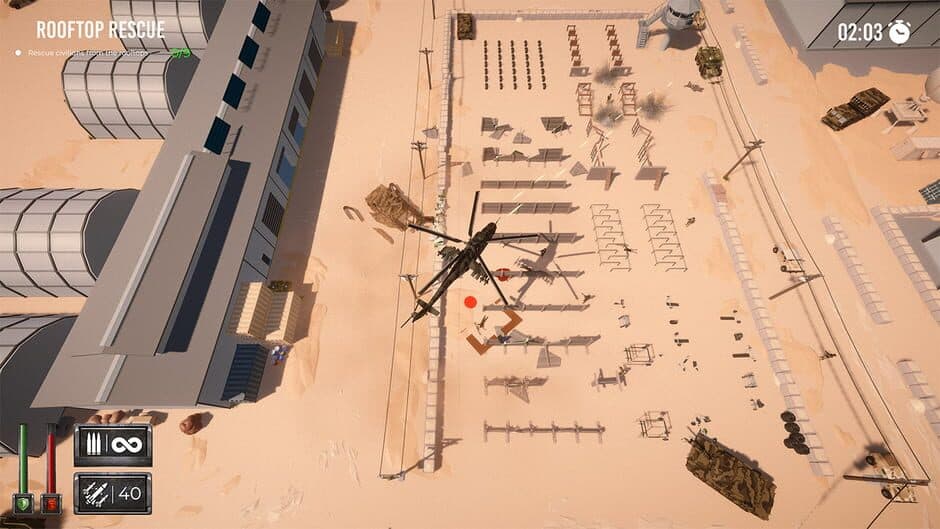 Скриншот 1 из Helicopter Shooter: Hot Ace Heli War Borne