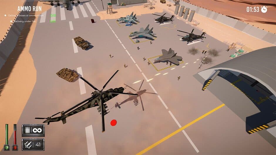 Скриншот 2 из Helicopter Shooter: Hot Ace Heli War Borne