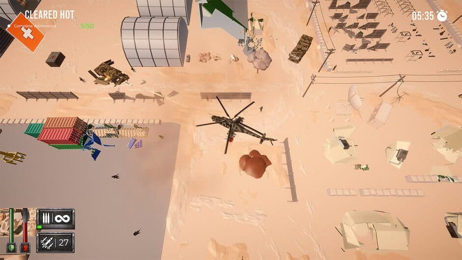 Скриншот 6 из Helicopter Shooter: Hot Ace Heli War Borne