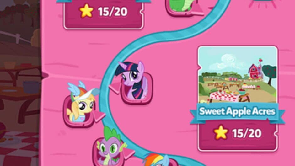 Скриншот 4 из My Little Pony: Puzzle Party