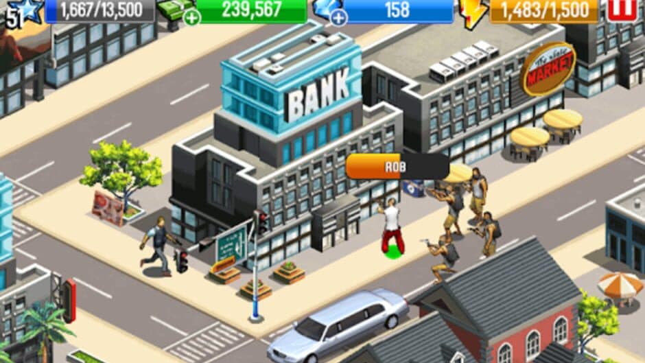 Скриншот 1 из Gangstar City