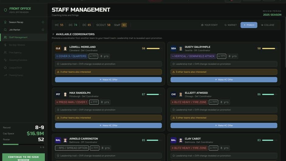 Скриншот 8 из War Room Football