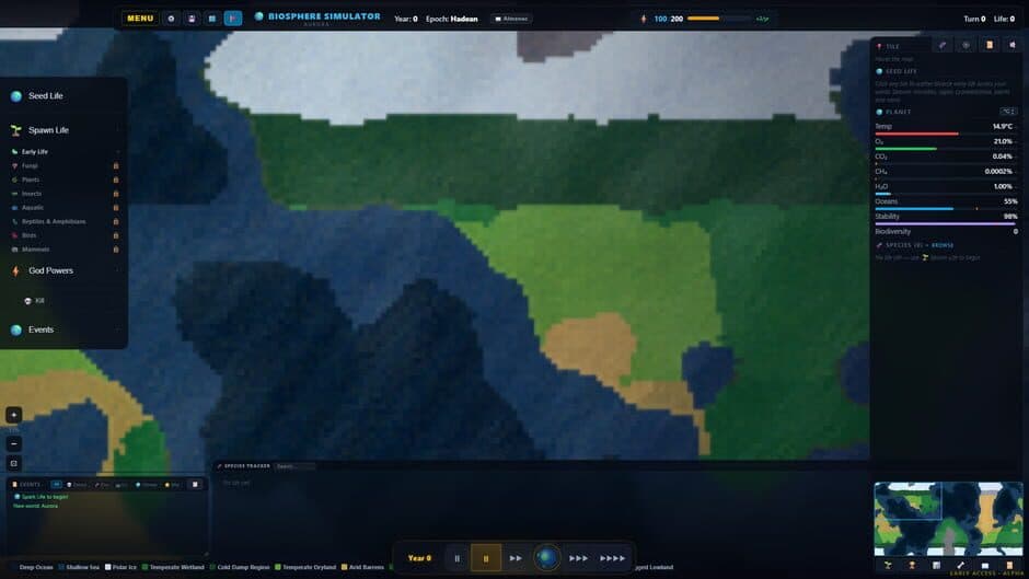 Скриншот 3 из Biosphere Simulator