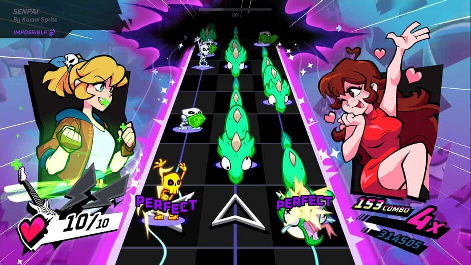 Скриншот 1 из Rift of the NecroDancer: Friday Night Funkin' - "Senpai": Kawai Sprite