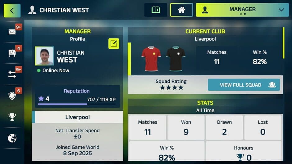 Скриншот 7 из Football Club Manager 26 Live