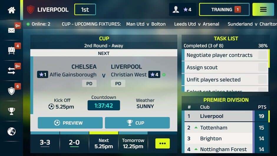Скриншот 2 из Football Club Manager 26 Live