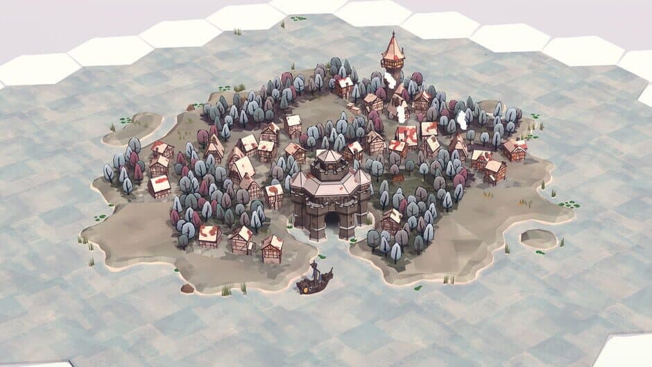 Скриншот 4 из Dorfromantik: Medieval Biome Pack