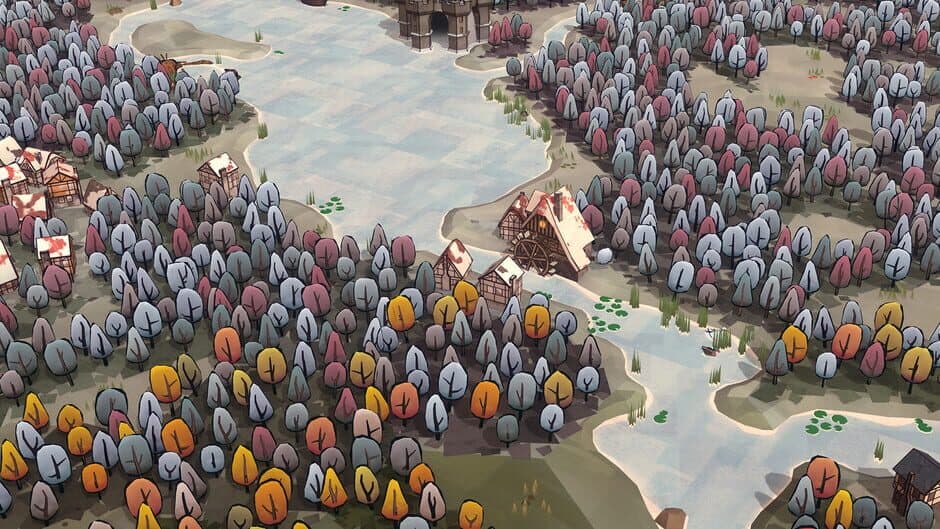 Скриншот 2 из Dorfromantik: Medieval Biome Pack
