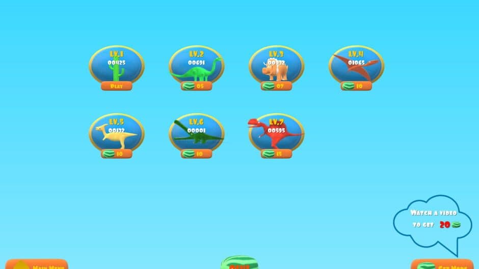 Скриншот 1 из Dinosaur Run