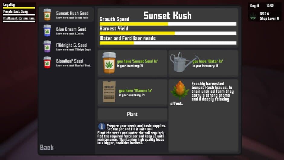 Скриншот 4 из Weed Store Simulator