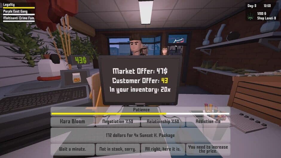 Скриншот 5 из Weed Store Simulator