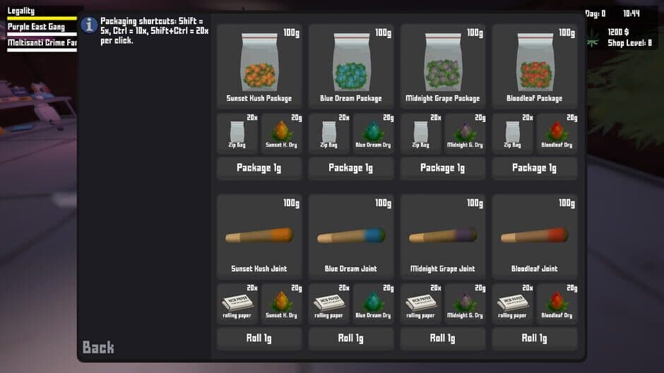 Скриншот 1 из Weed Store Simulator