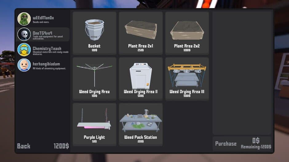 Скриншот 2 из Weed Store Simulator