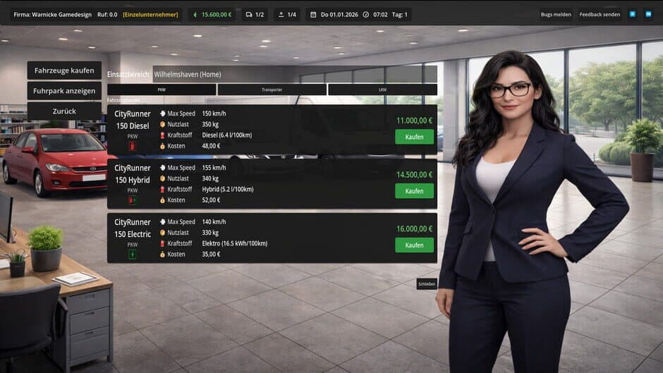 Скриншот 1 из European Logistics Tycoon