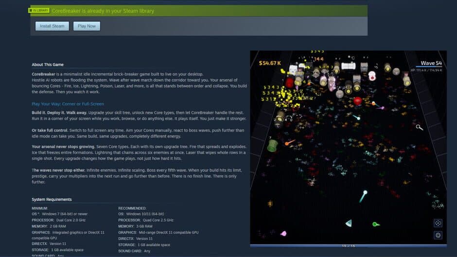 Скриншот 5 из CoreBreaker: Desktop Swarm