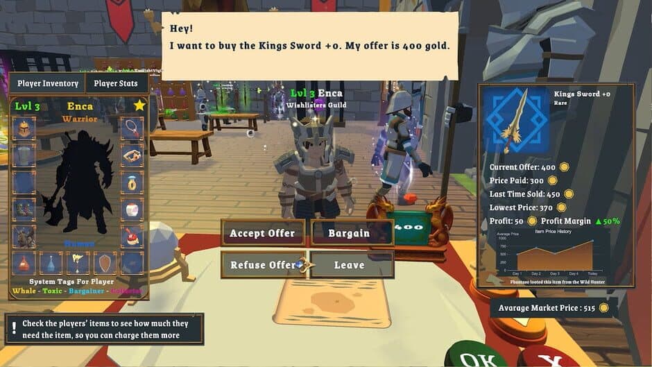 Скриншот 3 из MMORPG NPC Simulator