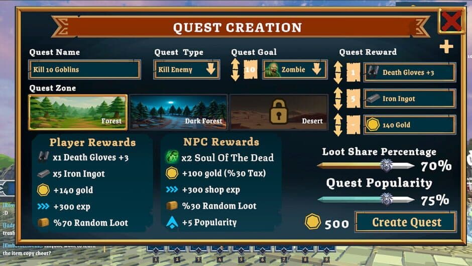 Скриншот 4 из MMORPG NPC Simulator