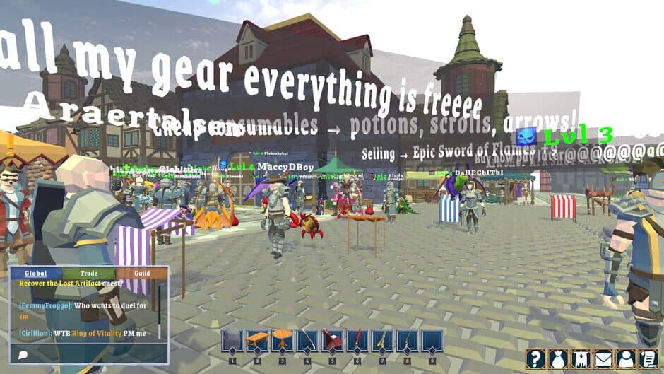 Скриншот 8 из MMORPG NPC Simulator