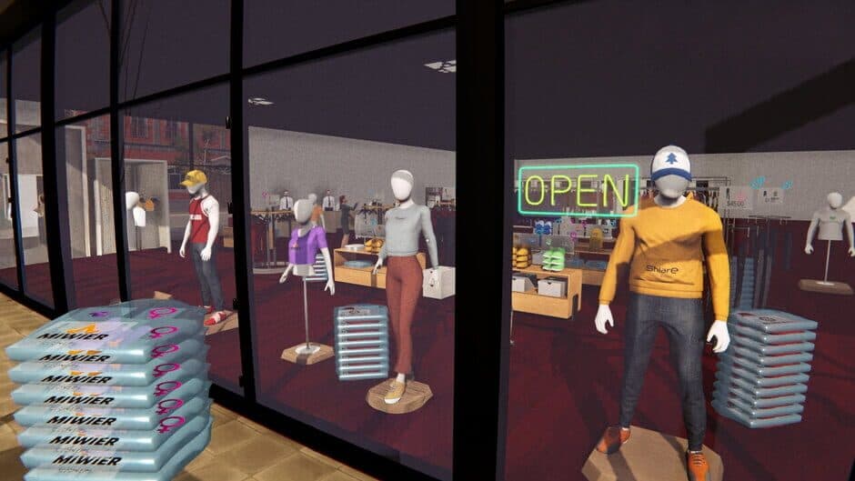 Скриншот 2 из Supermarket & Clothing Store Simulator
