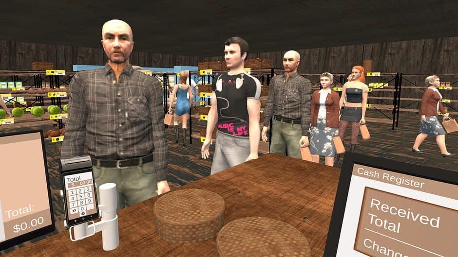 Скриншот 6 из Supermarket & Clothing Store Simulator