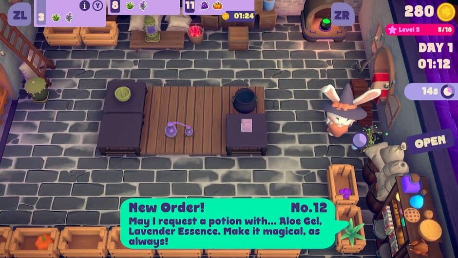 Скриншот 2 из Cat & Rabbit Magic Farming