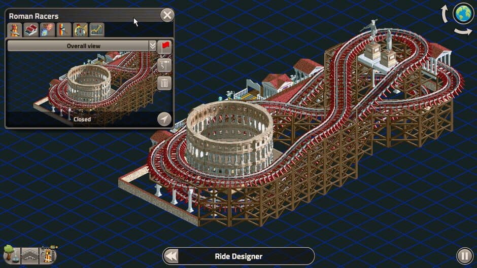 Скриншот 4 из RollerCoaster Tycoon on Nintendo Switch