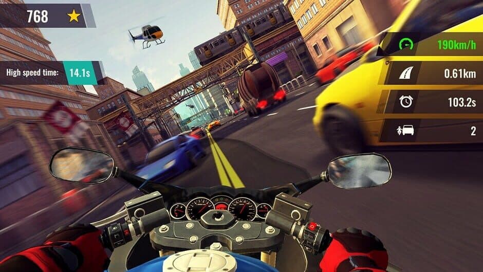 Скриншот 1 из Moto Rush GT: Add-on Edition