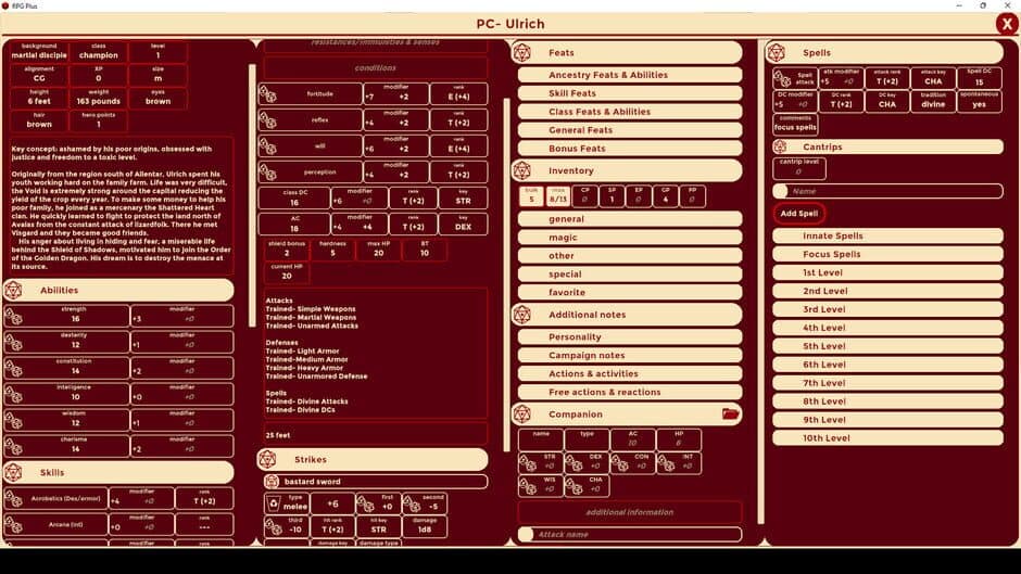 Скриншот 6 из RPG Plus: Virtual Tabletop