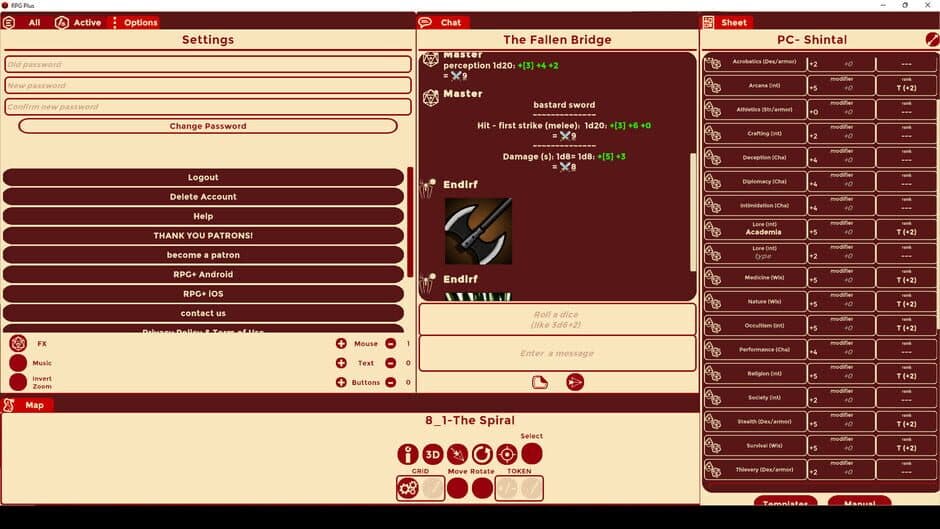 Скриншот 7 из RPG Plus: Virtual Tabletop