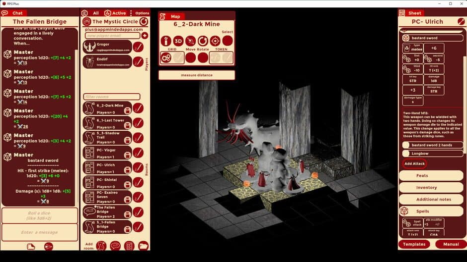 Скриншот 2 из RPG Plus: Virtual Tabletop