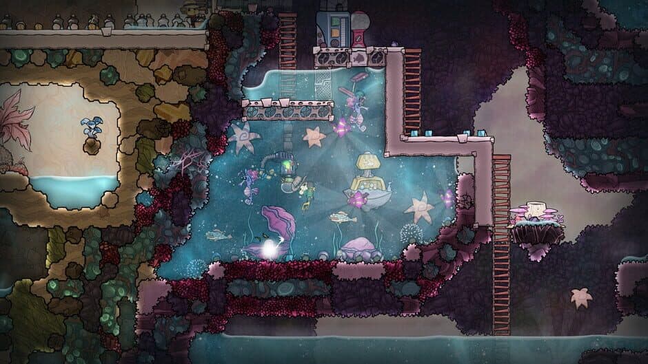 Скриншот 3 из Oxygen Not Included: The Aquatic Planet Pack