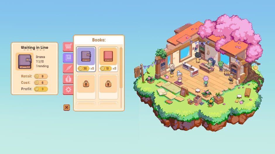 Скриншот 3 из Idle Bookstore