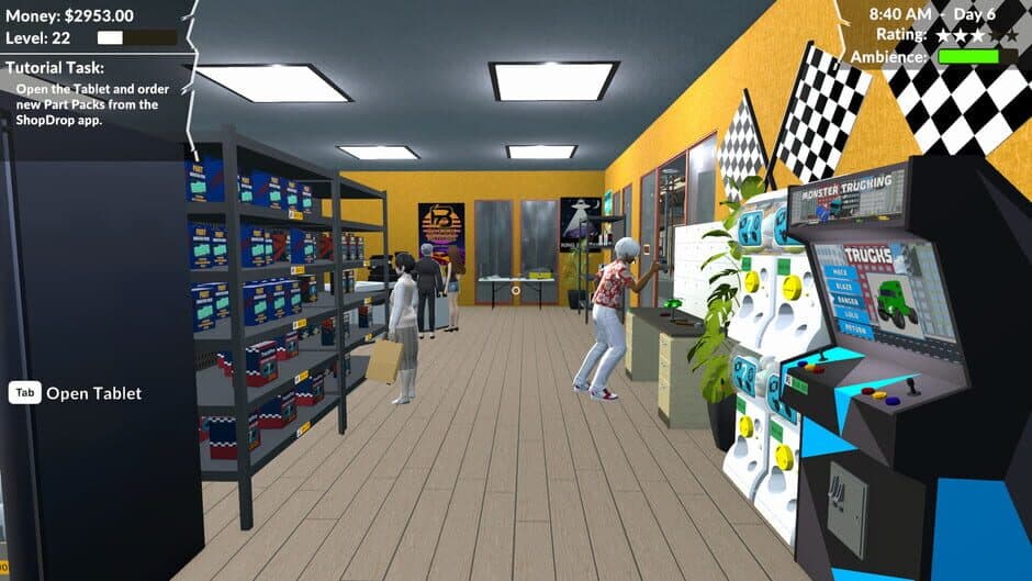 Скриншот 3 из Pocket Racer Shop Sim