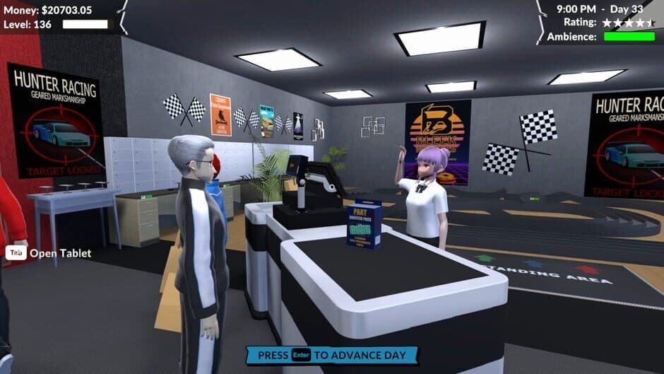 Скриншот 5 из Pocket Racer Shop Sim