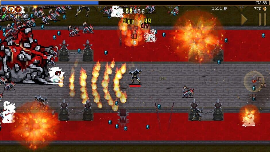 Скриншот 1 из Vampire Survivors: Legacy of the Bloodmoon