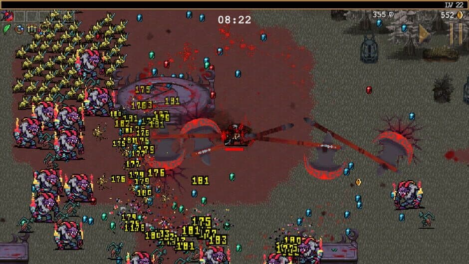Скриншот 2 из Vampire Survivors: Legacy of the Bloodmoon