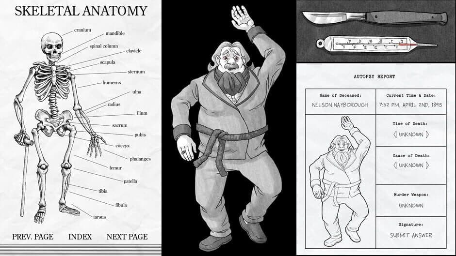 Скриншот 1 из Edwin Earstwhile: Medical Examiner