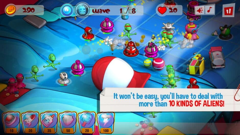 Скриншот 2 из Cookie Gluttons TD