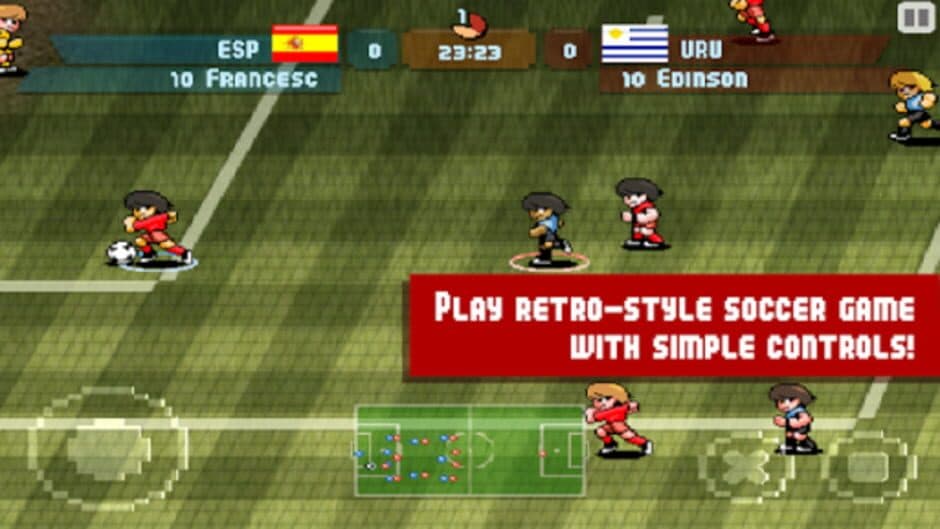Скриншот 1 из Pixel Cup Soccer