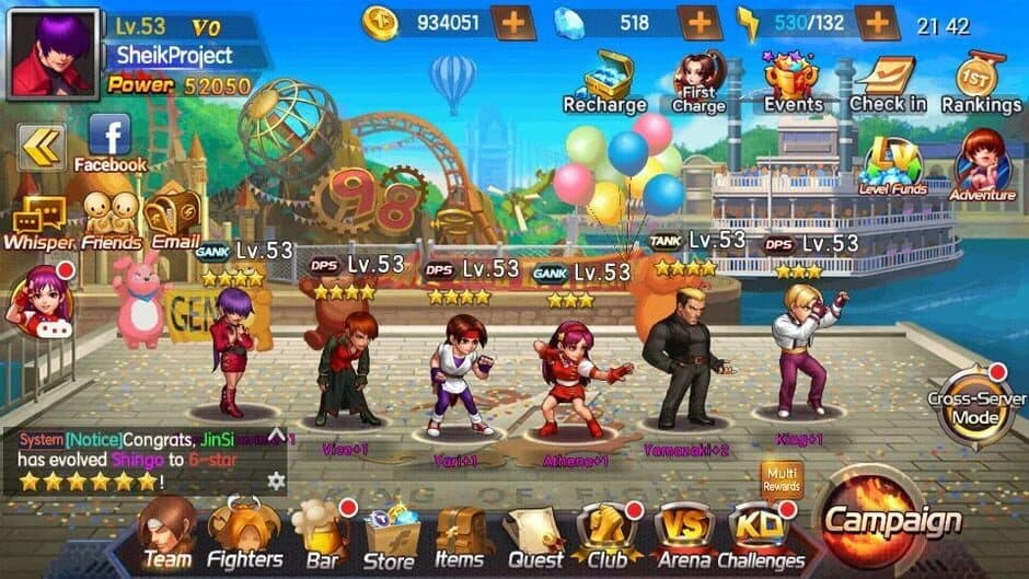 Скриншот 2 из The King of Fighters '98: Ultimate Match Online