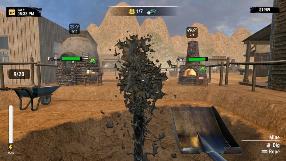 Скриншот 1 из Wild West Miner Simulator: First Gun