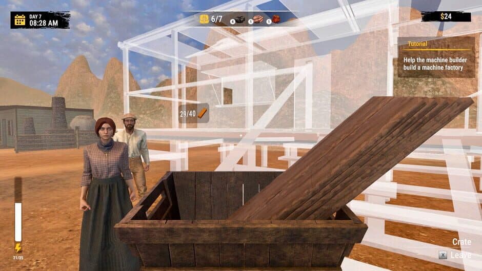 Скриншот 2 из Wild West Miner Simulator: First Gun